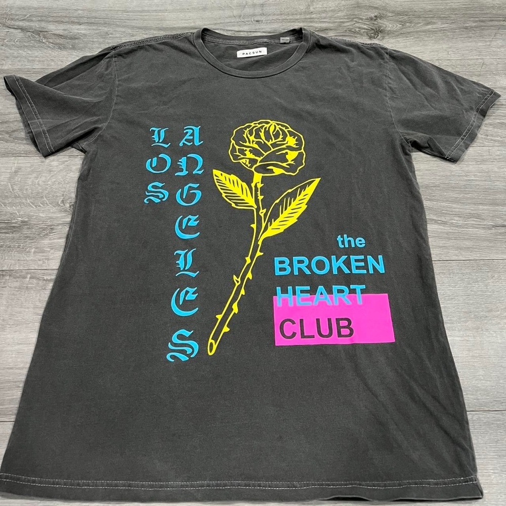 Pacsun Black Graphic T-Shirt